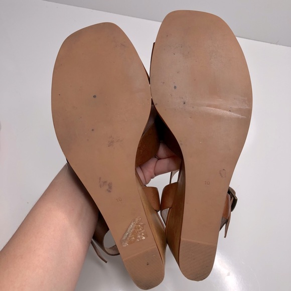 Madewell Drea Wedge Sandals 10 - Picture 13 of 13